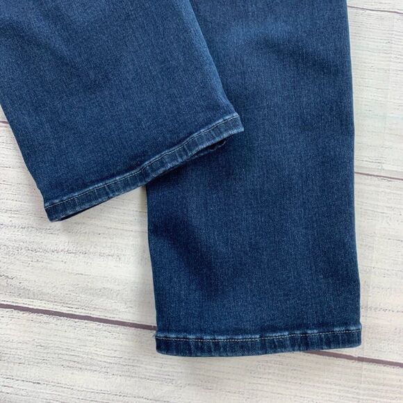 Lane Bryant sz 18 S High Rise Straight Flex Magic Waistband Inseam 27.5" - Picture 8 of 11